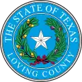 Blason de Comté de Loving(en) Loving County