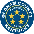 Blason de Comté d'OldhamOldham County