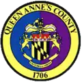 Blason de Comté de Queen Anne