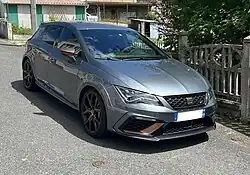 Seat Leon 5F Cupra R berline 5 portes sans filtre à particules (FAP/OPF/GPF)