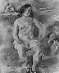 Modèle assis.