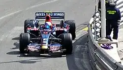 Photo de la Toro Rosso STR3 de Sébastien Bourdais