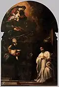 San Beneto par Sebastiano Mazzoni