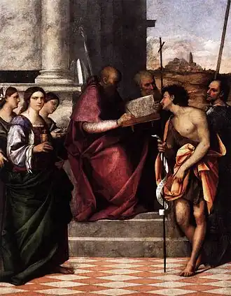 Retable de San Giovanni Crisostomo, 1510-11.