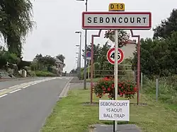 entrée du village