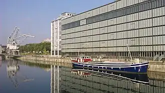 La médiathèque.