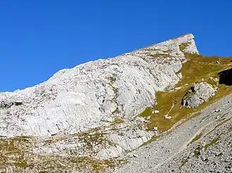 Vue depuis le sud.