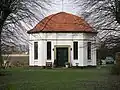 Vue du pavillon de thé (1760)