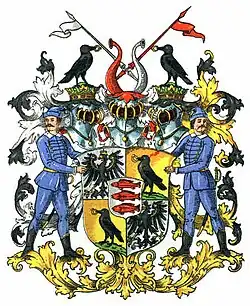 Armoiries de la branche de Seydlitz-Sandreczki