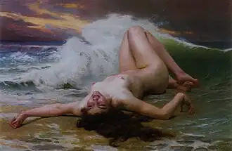 Seignac, La vague, vers 1900