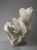 « Seisei » (Plant growth), Fujikasa Sakoto, grès et glaçure, 2013.