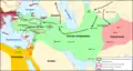 Sultanat de Roum (1077-1377) vers 1077.