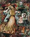 Autoportrait avec sa femme et sa fille (1910)