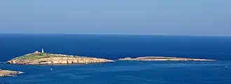 Vue panoramique des îles Saint-Paul