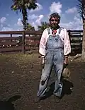 Fermier en Floride en 1949.