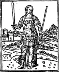 Sémiramis (dans l'ouvrage italien du XVIIIe&nbsp;siècle : Semmiramide regina di Babillone).