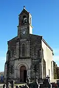 L'église Saint-Jean-Baptiste (janv.&nbsp;2012)