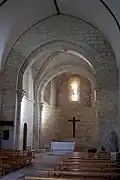 Nef de l'église (janv.&nbsp;2012)
