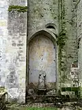Arcade sous le clocher.