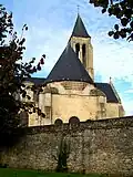 Vue sur le chevet.