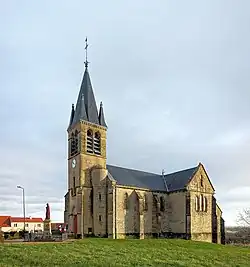 L'église de l'Immaculée-Conception.