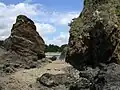 Passage entre les 2 îles du Bendy.