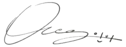 Signature de la personnalité