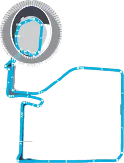 Tracé de la course