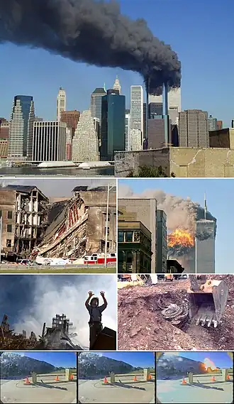 Image illustrative de l’article Attentats du 11 septembre 2001