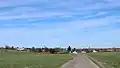 Panorama depuis la route de Lesdins.
