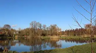 Vue des étangs.