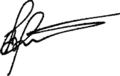 Signature de Serhi ArbouzovСергій Арбузов