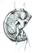 Serment des arbalétriers de Saint-Jean-Baptiste, la plus importante des associations militaires d'Enghien fondée vers 1340 par Walter&nbsp;III d'Enghien et dont les statuts furent renouvelés en 1562 par le roi Philippe&nbsp;II.