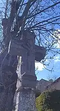 Croix de Serverette, face avant.