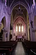 Vue intérieure d'ensemble.