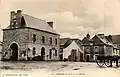 La mairie au début du XXe&nbsp;siècle (carte postale).