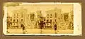 Le Palazzo Carini détruit à Palerme, juin 1860.