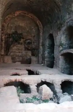 Intérieur de la grotte.