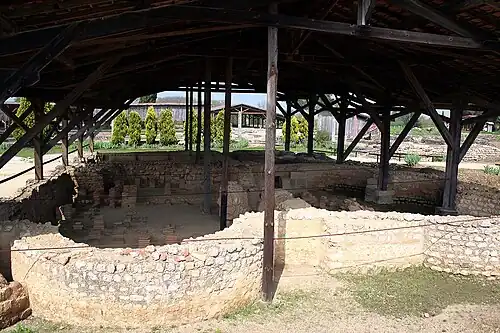 Les thermes.