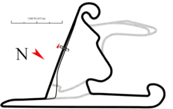 Tracé de la course