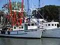 Bateaux de pêche sur Shem Creek.