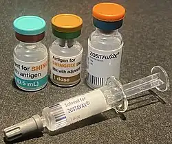 Image illustrative de l’article Vaccin contre le zona