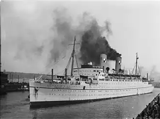 illustration de Empress of Canada (paquebot, 1928)