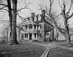Plantation Shirley, James River, Virginie, 1900-1906.