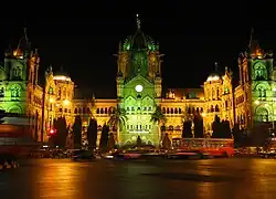 Gare terminus Shivaji.