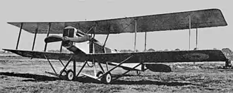 Vue de l'avion.