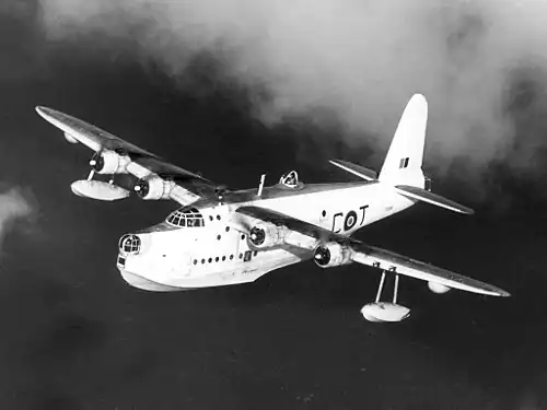 Vue de l'avion.