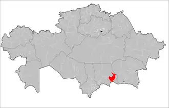 Localisation de District de Chou