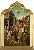 Attribué à Jan Mostaert, La Sibylle de Tibur, années 1520 [557].
