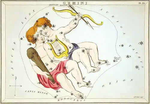 Carte no 18 : Les Gémeaux